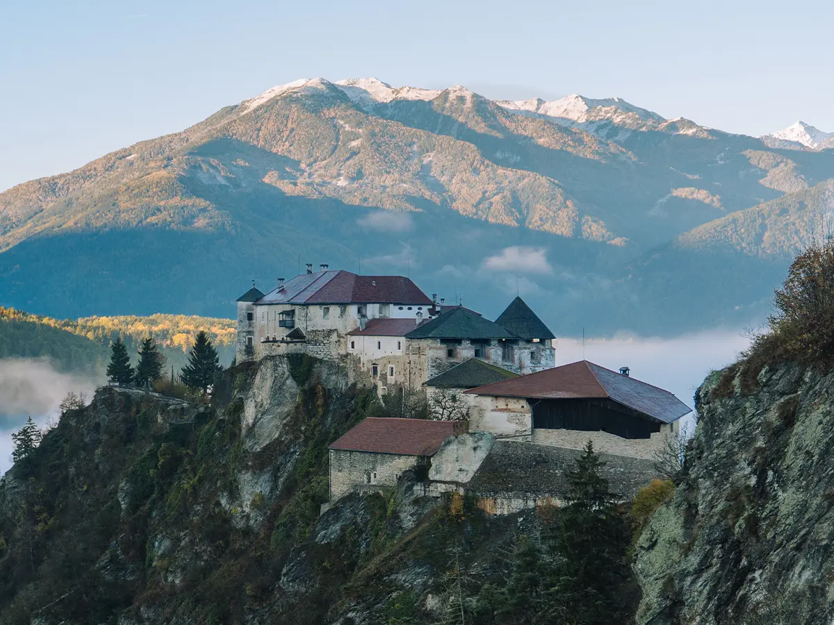 Historische Innenräume Schloss Rodenegg